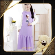 Ox04 ZAI-2530 Ur37 Gamis Dress for Girls Ages 1-13 Years Best Selling Hijab Motif Viral Sale