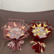 Butterfly bouquet / Butterfly bucket led / Birthday gift / Graduation bouquet