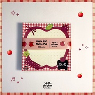 Apple Cat Memo Pad | Apple memo pad
