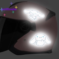 [utilizojmS] Light Reflective Cartoon Sanrio Anime Pochacco Waterproof Car Sticker Motorcycle Helmet Decoration For Truck Automobile Vehicle new