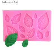# Beauty Fashion #  3D Mini Rose Flower Leafs Silicone Mold DIY Fondant Chocolate Sugarcraft Cake De
