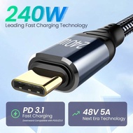 ANDEASTR USB Type C Super Fast Charging PD 3.1 240W 1.5M Charger Cable - RB-240