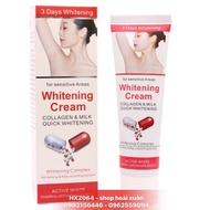 Collagen Underarm, Bikini, Knee, Elbow whitening cream & Milk active whitening cream - HX2064