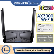 Wavlink Wi-Fi 6 AX3000 Dual Band Mesh Router 802.11ax Wireless Gigabit Router for Gaming and VR Ever