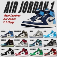 Premium Air Jordan 1 High OG Basketball Shoes Men Women Shoes AJ1 Shoe OBSIDIAN DARK MOCHA DIOR UNC