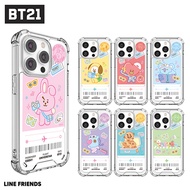 Air Ticket Phone Case Cover Series BT21 BTS Travel Protective Case Anti-Collision Four Corners BTS A