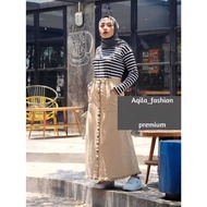 RAWIS BUTTON JEANS SKIRT | BUTTON SKIRT | RAWIS JEANS BUTTON SKIRT