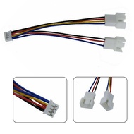  GPU PH2.0 Mini 4Pin to 2 Way CPU 4Pin PWM fan connector cable Lead Y Splitter