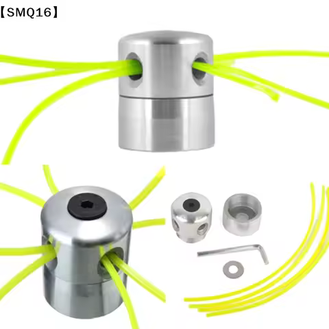 Universal Aluminum Trimmer Head With Four Trimmer Lines For Brush Cutter Grass Trimmer【SMQ】