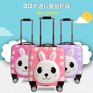 3d Event Cute Universal Wheel Kindergarten Rabbit Gift Luggage Promotional Chassis Children Trolley 