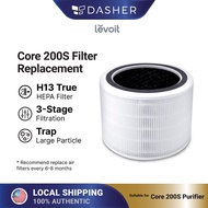 Levoit Core 200S True HEPA 3-Stage Replacement Filter Core 200S-RF - White