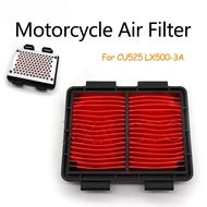 For Voge CU525 LX500-3A CU 525 LX500 3A CU525 Air Filter System Motorcycle Air Filter Intake Cleaner