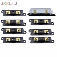 JKKLLJ Fusible Link, Bolt-on 50A/80A/100A/250A/300A Fuse Holder, ANL Transparent Fuse Holder Distrib