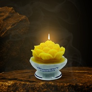 Nến Đôi Hoa Sen 8 Có Đế VIVIAN Vivian Vus Size 8cm - Nến Nghệ Thuật - Nến Đi Lễ - Nến Trang Trí Deco