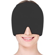Migraine Relief Cap, Soothing Headache Ice Face Mask Products, Hot or Cold Therapy, Odorless Gel Mig