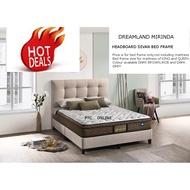 DREAMLAND MIRINDA HEADBOARD DIVAN BED FRAME (KING SIZE NO MATTRESS)床架不包床垫