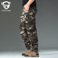 EAGLADE Tactical Cargo Pants for Men in Ca Green S8C B02