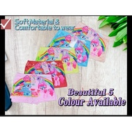 Girl Cartoon Boxer Panties Underwear Little Pony Seluar Dalam Budak Perempuan Boxer