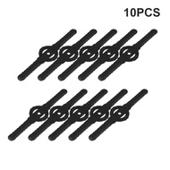 smceyl shop 10PCS Plastic Lawn Mower Blades Grass Trimmer Head Replacement Cutter Garden