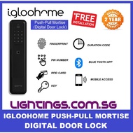 IGLOOHOME Push-Pull Mortise Digital Door Lock (MP1F)