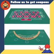 GeekDwarf Poker Mat Playmat Playing Cards Casino Board Table Game Mahjong Trading Card Mat Green