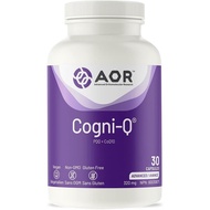 AOR CoQ10 Supplement Capsules, 300 mg Coenzyme Q10, PQQ 20 mg, 30 Capsules | Q10 & PQQ for Cognitive