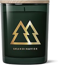 Skandinavisk SKOG Gold Edition Scented Candle - Pine Needles and Pine Cones, Birch Sap and Lily of t