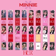 Gentle Hiding Years Self-Made GIDLE Minnie HER Merchandise Album Photocard K4 Bonus Photocard Broadc