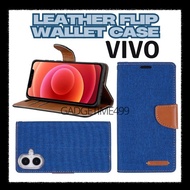 Vivo Y03/Y04/Y29/Y29s/Y30/Y39/Y50/Y78/Y100 Leather Flip Case Card Cover