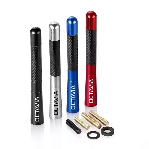 12CM Car Antenna Roof Radio For Skoda Octavia A5 2 Tour A4 Mk1 Mk2 3 Rs 2006 1Z A7 5ers A5 2007 Vrs 