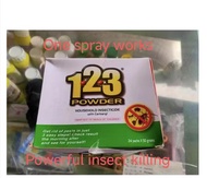 100 .grams 123 Powder Household Insecticide#One spray works.