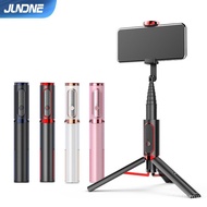 Foldable Bluetooth Phone Holder Mobile Phone Holder Remote Control Portable Metal Selfie Stick Integ