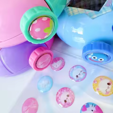 New Arrival Tamagotchi Smart Paradise Knob Button Cute Stickers