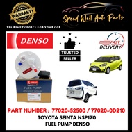 [ DENSO FUEL PUMP ] TOYOTA SIENTA NSP170 FUEL PUMP (77020-52500/77020-0D210)