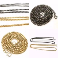 THREADED CHAIN BAG STRAP / BAG STRAP CHAIN STRAP