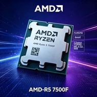 AMD | AMD Ryzen 5 7500F R5 7500F ซีพียูเดสก์ท็อป 6 คอร์ 12 เธรด 3.7GHz AM5 5nm โปรเซสเซอร์ DDR5 แคช 