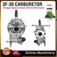 Carburetor Kasei 3f-30 Robin 3wf-28 Mesin Sembur Padi Mist Duster Yongjia Ogawa Senco Diamond