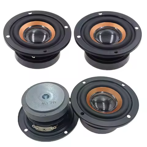 2 Inch 3W Speaker Full Range Speaker 4Ohm Circular Small Audio Speaker 64MM Audio Speaker Upgrades H