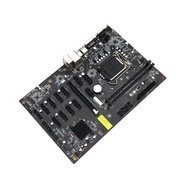 WLLW Flash Sale Multi-Graphics Computer Motherboard B250BTC 12 Graphics Card Slots DDR4 LGA 1151 Socket for ETH Bitcoin Miners Mining(Ready stock)