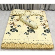 Bộ ga gối chất liệu Poly Cotton không bai xù họa tiết đẹp mắt - bộ ga 4 món - bộ chăn ga 5 món - bộ