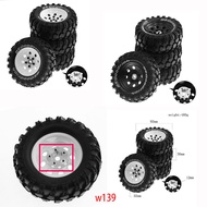 1.9Inch FR4Hub TRX4Simulation FMS Climbing NT4Tire93mm Diameter SCX10 W139
