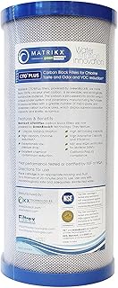 KX Technologies 01 450 10 MATRIKX 10 x 45 MatriKX CTO Plus 1 Micron ChlorineChloramine VOC Reduction