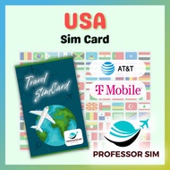 USA Travel Sim Card - Unlimited Data (AT&T NETWORK) - 15 / 30 days