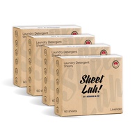 SESSOM & CO Sheet Lah! Laundry Detergent Sheet 4-Box Set