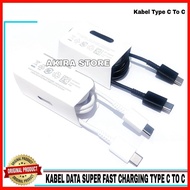 DATA CABLE FOR SAMSUNG GALAXY A26 5G A36 5G A56 5G ORIGINAL SUPER FAST CHARGING TYPE C TO C