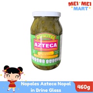 Nopales Azteca Nopal in Brine Glass 460g Cactus Leaves