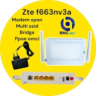 Onu Zte F663nv3a V3 anti DC Modem supports OMCI supports joss