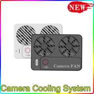 New Camera Cooling System Heat Sink Cooling Fan Build-in Battery for Canon Nikon Fuji Panasonic Sony ZVE1 A7M4 A7S3 A6700 ZVE10