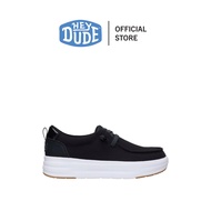 HEYDUDE รองเท้าผ้าใบผู้หญิง WENDY NOVA JERSEY KNIT รุ่น 44697-001 - BLACK
