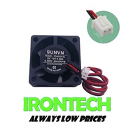 4010 4015 4020 4028 4cm 2pin 2 pin DC 5V 12V 24V 4 cm Fan Oily Bronze Sleeve Bearing Silent Brushles